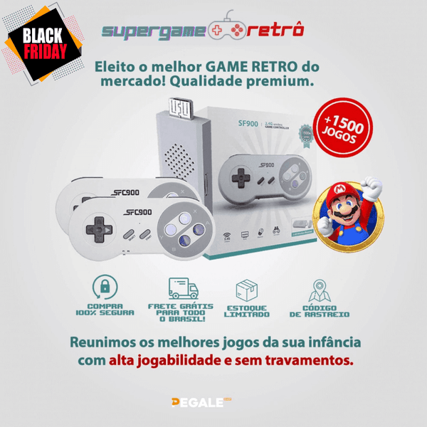 Súper juego retro 4K | Calienta Black Friday ⚡+ Envío Gratis