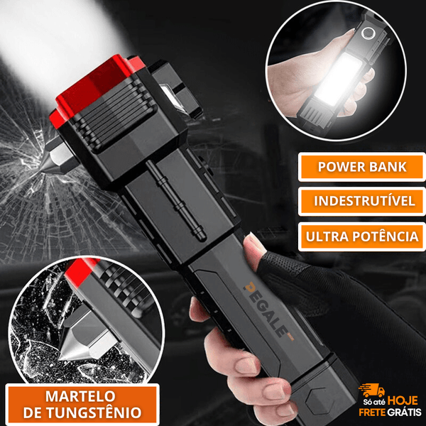 Linterna Táctica Indestructible 4 en 1 - Ultra Power - ÚLTIMO DÍA EN OFERTA