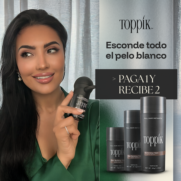 Toppik Fibras Capilares ( PAGA 1 Y RECIBE 2 )